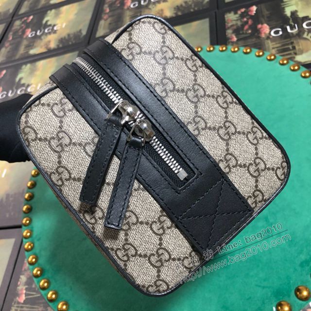 Gucci包 古馳手包 523337啡pvc Gucci新款手拿包  gudj1156